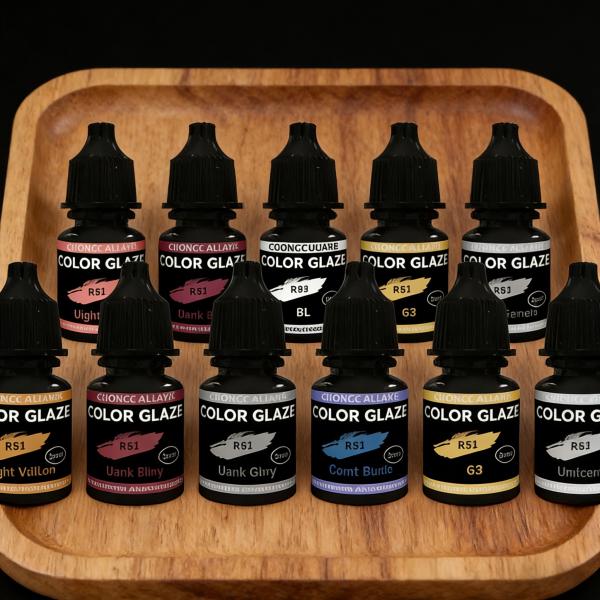 18 Colors Dental Stain And Glaze 3D Print Resin Glaze Environmentally Friendly