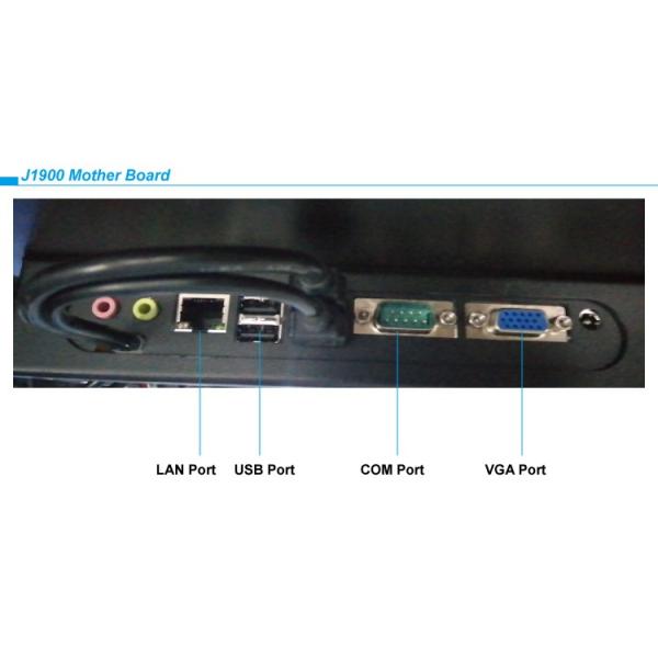 Windows Operation System Queue Management System Kiosk for Advertising in Restaurants