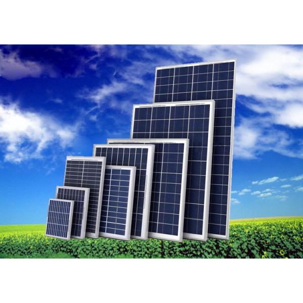 120 V Photovoltaic Silicon Solar Panels Impact Resistance Long Life Span