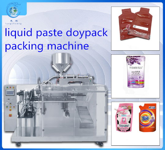 Ketchup Premade Pouch Doypack Packaging Machine Tomato Sauce Soy Sauce