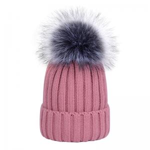 China Mixed Color Girls Knit Beanie Hats Creative Design OEM / ODM Available on sale