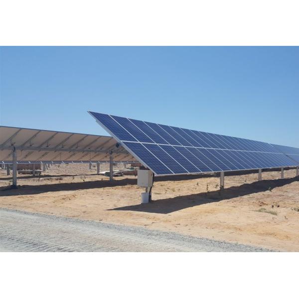 Quality Horizontal Single Axis Solar Tracker Bracket / PV Mounting Structure wholesale