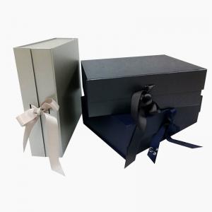 Cheap Ribbon Custom Printed Boxes Paperboard Full Color Printing Customized Logo for sale