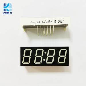 Cheap REACH 4 Digit 7 Segment Clock LED Display For Timer Counting for sale