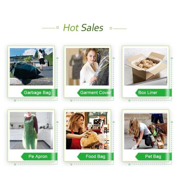 Eco Friendly Compostable D2W EPI Cassava Corn Starch 100% Biodegradable Plastic Bag Wholesale