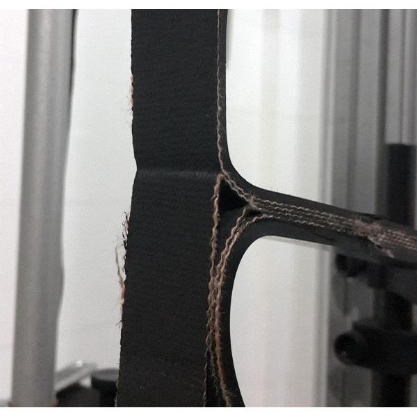 Polyester Rubber Conveyor Belt for Stone Crusher Heat Resistant Material and 100 kg Weight