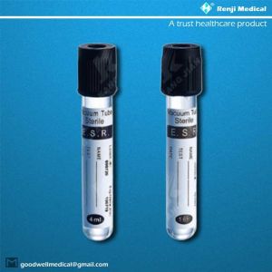 China 4ml/5ml Disposable Vacuum Blood Collection Tube , Far Infrared ESR Test Tube on sale