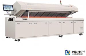China 6 Zones 380V Hot Air Reflow Oven For PCB Soldering Machine on sale