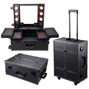 Cheap Fantastic Multi Purpose Professional Makeup Train Case Good Workmanship for sale