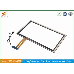 Cheap 18.5 Inch Capacitive Touch Panel , 10 Point Multi Touch Screen Strong Compatibility for sale