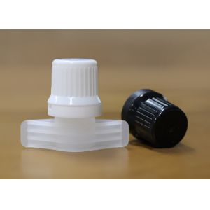 China Leak Proof PP / PE Plastic Pour Spout Cover Corner On 300ML Liquid Flexible Bags on sale