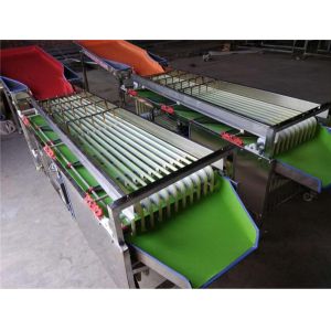 Cheap small potato grading machine,cherry tomato sorting machine,cherry tomato cleaning and drying machine for sale