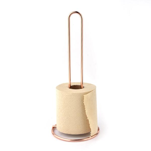 Standing kitchen Paper Holder Stand with toilet Reserve Table Towel Holder