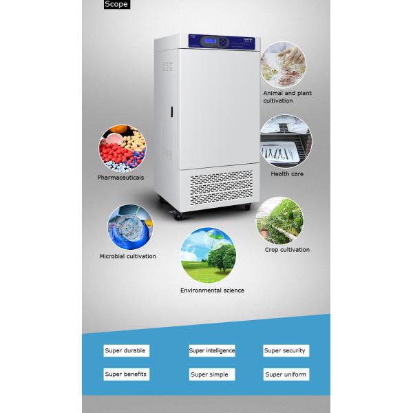 Insect Drosophila Temperature Controlled Chamber 60C Seed Germination Incubator