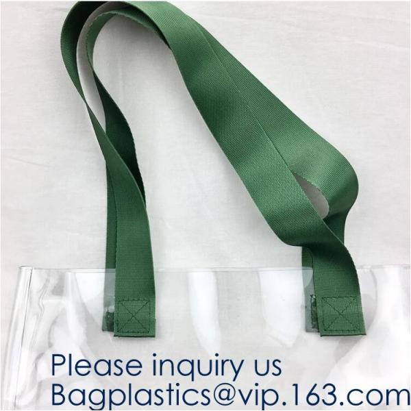 Custom Clear Transparent Holographic Iridescent Ladies Vinyl Tpu Shopper Women Shopping Tote Bag Garment Bags,Storange