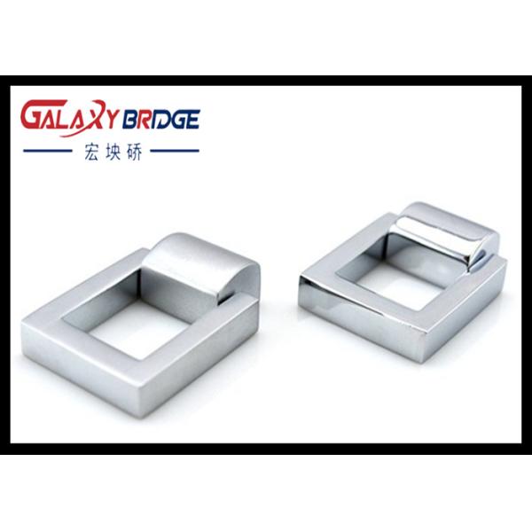 Classical Square Cabinet Ring Pulls , Single Hole Kitchen Cupboard Ring Pulls Window Pulls
