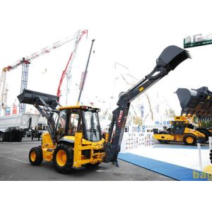 Cheap 0.8m3 Loading Capacity Tractor Backhoe Loader For Engineering Excavating and Loading for sale