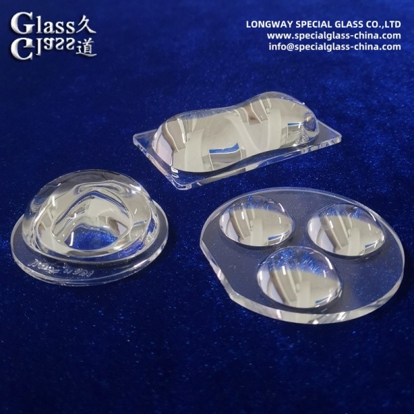 OEM High Clarity Borosilicate Prismatic Lens For Lighting Solutions
