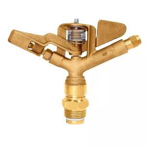 Cheap 3/4 Inch 360 Gear Drive Brass Garden Impact Water Sprinkler Agriculture Irrigation for sale