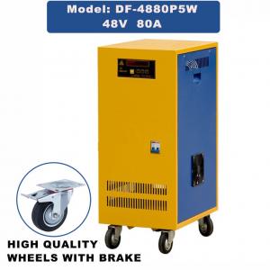 Cheap Air Cooled 48v 80A Battery Charger Electric Pallet Jack Battery Charger Customized for sale