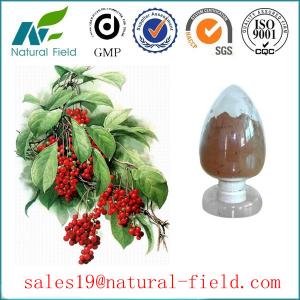 Cheap schisandra chinensis extract 9% schisandrins with CAS:7432-28-2 GMP manufacturer and competitive price for sale
