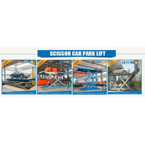 Hydraulic Scissor Car Lift For Home Garages