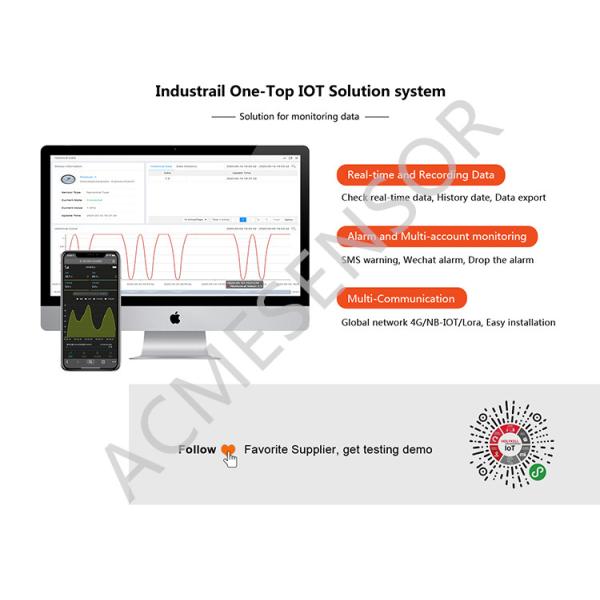 Wireless Pressure Groundwater Data Logger 4g Lora Zigbee GPRS Water Level Data Logger