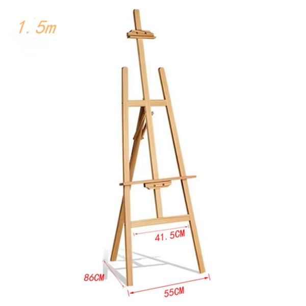 Adjustable Wooden Easel Stand Wedding , Multi Purpose Canvas Easel Stand OEM