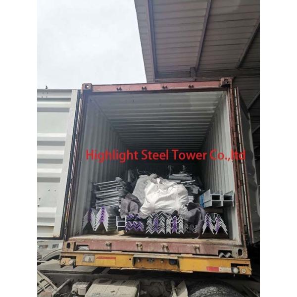 Three Legged 60 Degree Lattice Angular Self Support Tower