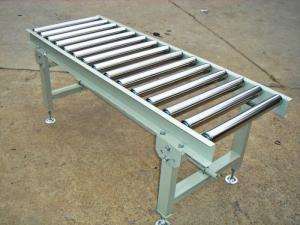 China Custom Roller Conveyor Systems With Cold Rolling Steel , Standard Gray on sale