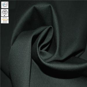 Cheap Dark Green CN Cotton Nylon 220gsm FR Fire Retardant Fabric for sale