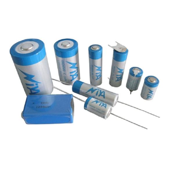 3.6V LiSOCl2 Battery Low self-discharge , High Temperature Type