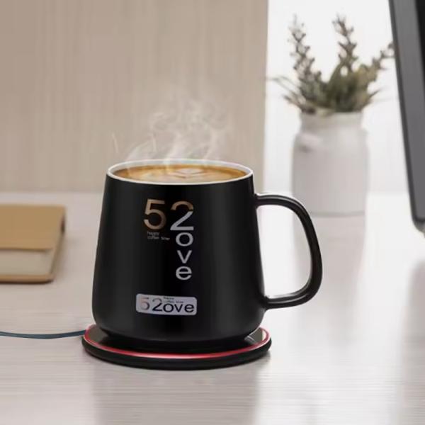 Multipurpose Usb Cup Warmer Smart Travel Bottle Heating Plate With Wireless Charging