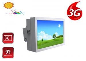 Cheap Ceiling Mount Outdoor Touch Screen Kiosk Android Advertising Player With Fans for sale
