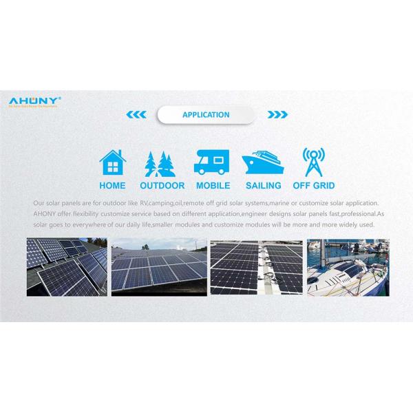 Mono Photovoltaic Glass Solar Panel 150w 160w 180w 12v 18v 24v monocrystalline Solar Panel pv A efficiency solar cell