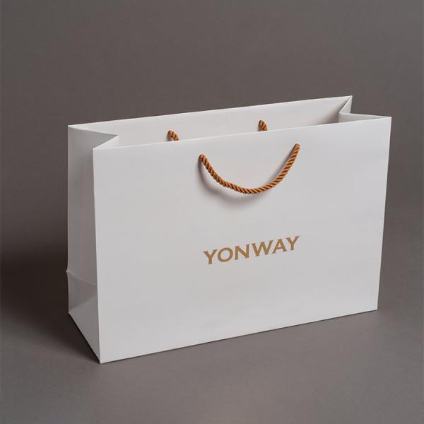 Luxury Famous Brand Jewelry Gift Shopping Bag Custom Print Small Paper Bags With Your Own Log