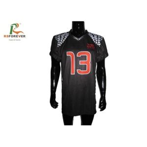 China Football Jersey Shirts Custom Team Sportswear Quick Dry 100 Percent Polyester on sale