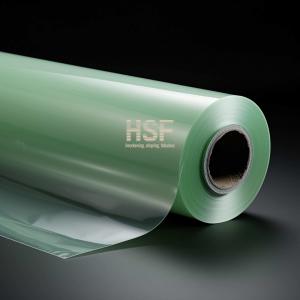 China Green Mono Axially Oriented PE Film 40 Micron Polyethylene Wrapping Film on sale