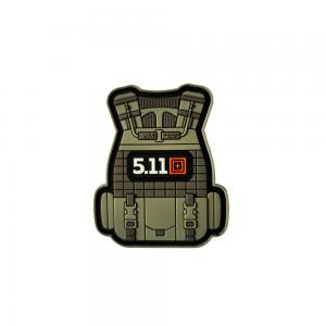 China Military PVC Badge Patch Tactical Gear 3D Embroidery For Bags Hats​ on sale