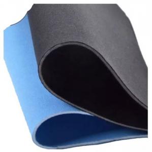 China Customized Neoprene Rubber Sheet CR With Black Red Green Color on sale