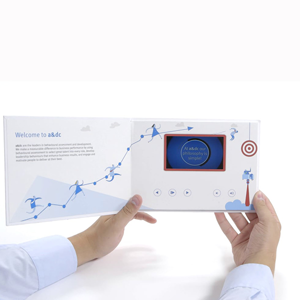 7 inch tft lcd video card video greeting card