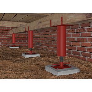 Cheap Galvanizing Structural Steel Adjustable Jack Post With Surface Treatment for sale