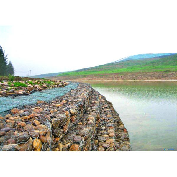 OHSAS 18001 Gabion Wire Mesh 2 Meter High