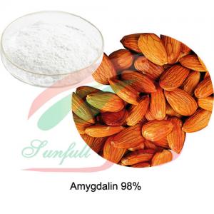 Cheap Natural Apricot Seed Extract Powder 98% Amygdalin Laetrile Vitamin B17 for sale