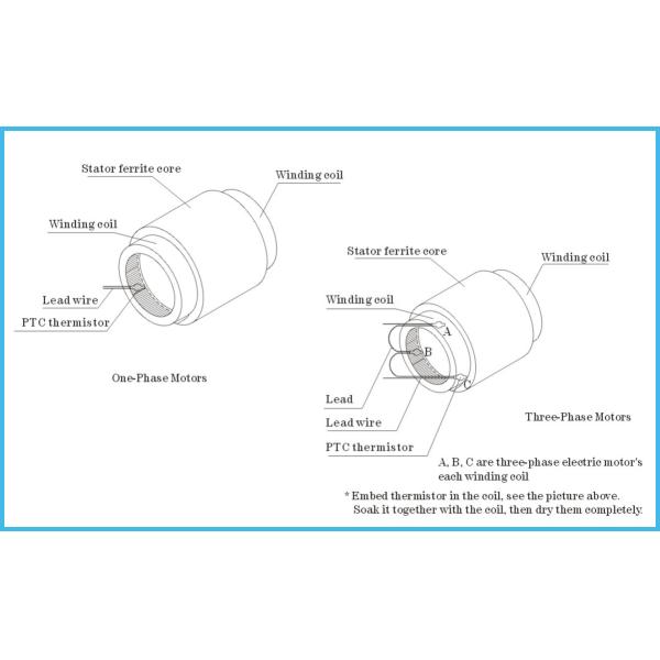 Single Triple MZ6 PTC Thermistor