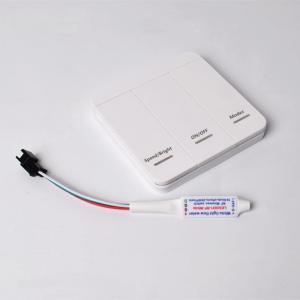 China 12V 24V White Wireless Light Controller Flowing Water Running Led Strip Controller on sale