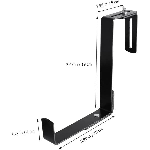 Window Boxes Planter Shelving with Adjustable Size Triangle Bracket Structure Brackets