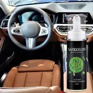 China Car Interior Foam Cleaning Spray Leather Steering Wheel Car Seat Clean And Polished on sale