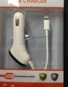 Cheap Car Cigarette Lighter Charger Travel Charger for Apple iPhone/iPod/Cell Phone/MP3/PDA/Came for sale