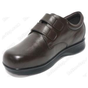 China Hotsell Soft Liner Medical Foot Care diabetic Shoes,natural leather,pu sole,leather lining on sale